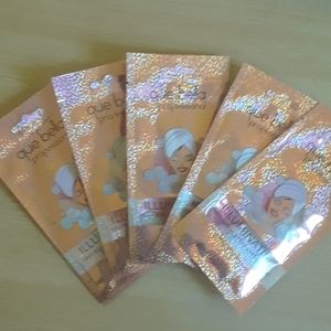 5 pack Que Bella peel off face mask rose quartz